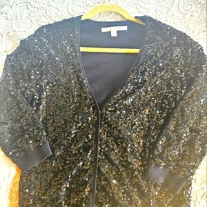 Size L sequined Lauren Conrad jacket